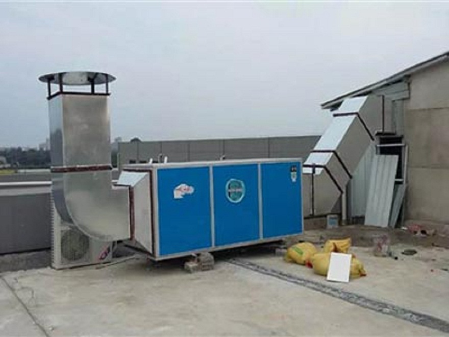 橡膠企業(yè)處理油煙異味凈化工程